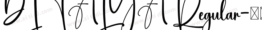 DITALYA Regular字体转换
